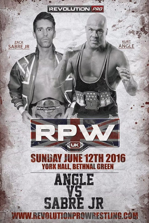 Movie poster for RevPro: Angle Vs. Sabre Jr. (2016)