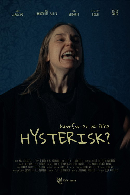 Movie poster for Hvorfor er du ikke hysterisk? (2026)