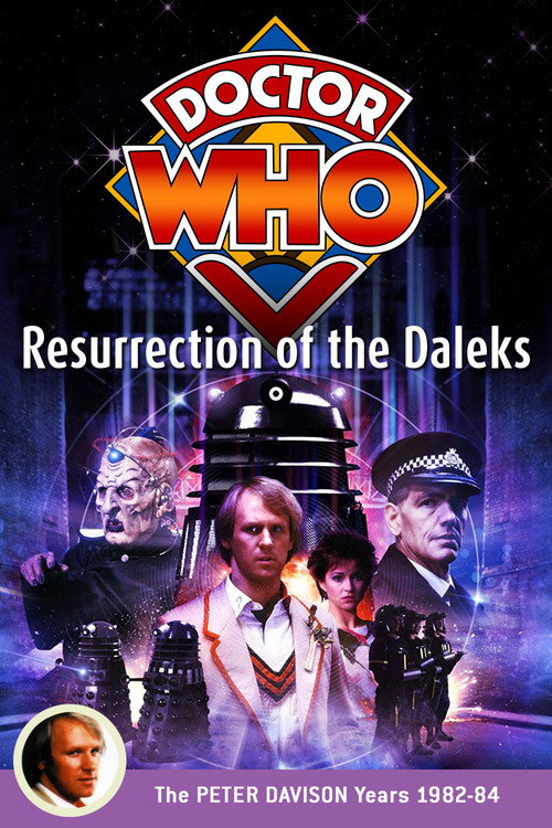 Movie poster for Doctor Who: Resurrection of the Daleks (1984)