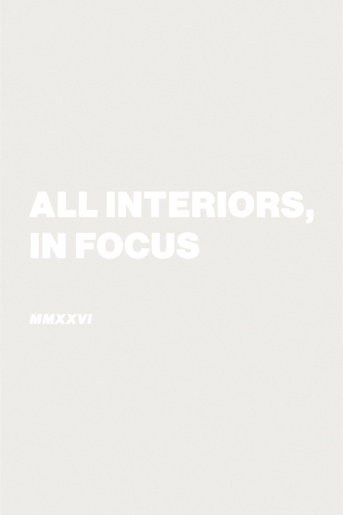 Movie poster for All Interiors, In Focus (2026)