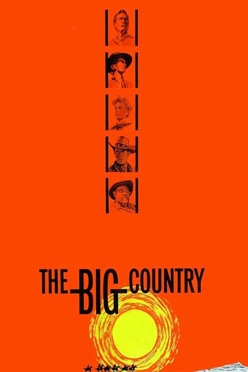 Movie poster for The Big Country (1958)