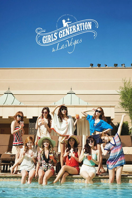 Movie poster for Girls' Generation in Las Vegas (2014)