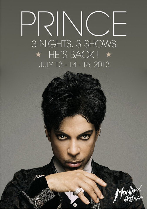 Movie poster for Prince - 3 Nights, 3 Shows (2013)