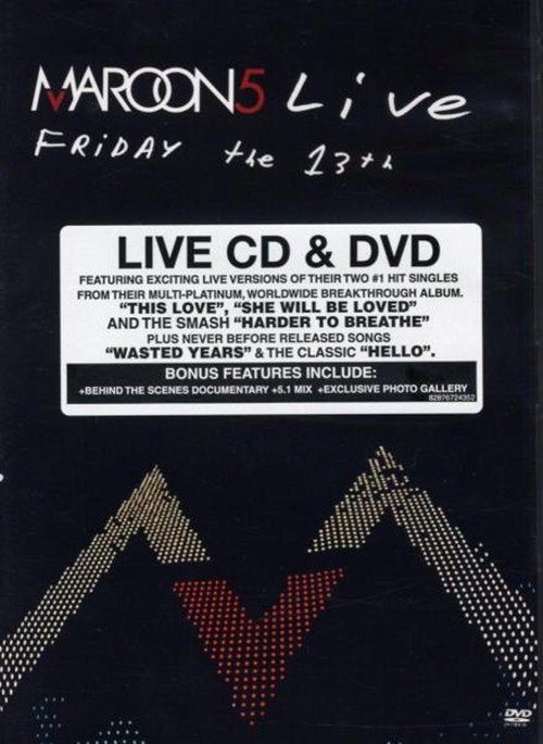 Movie poster for Maroon 5: Live - Friday the 13th (2005)