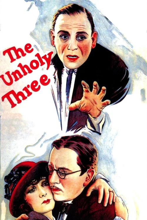 Movie poster for The Unholy Three (1925)
