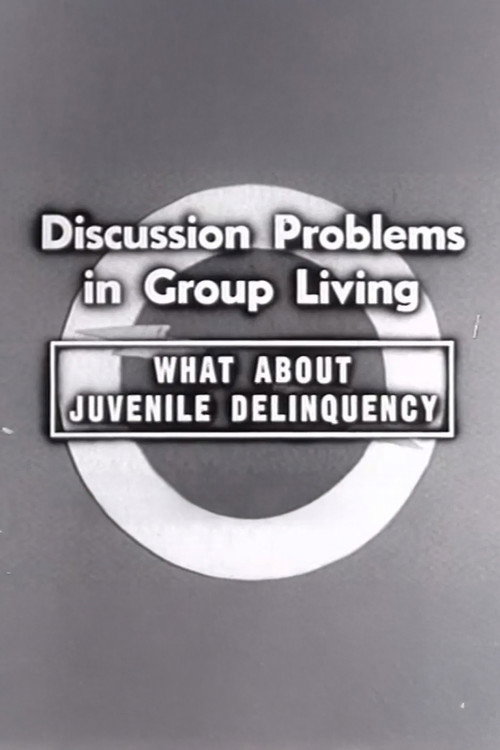 Movie poster for What About Juvenile Delinquency (1955)