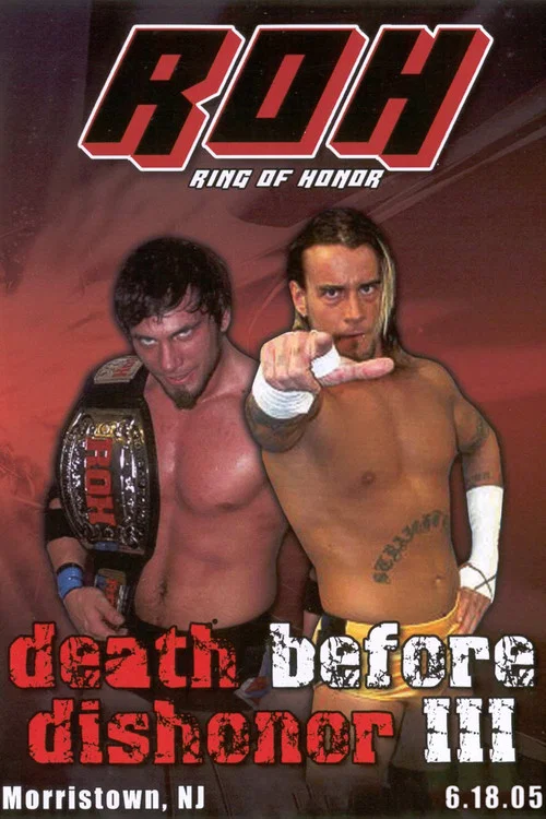 Movie poster for ROH: Death Before Dishonor III (2005)