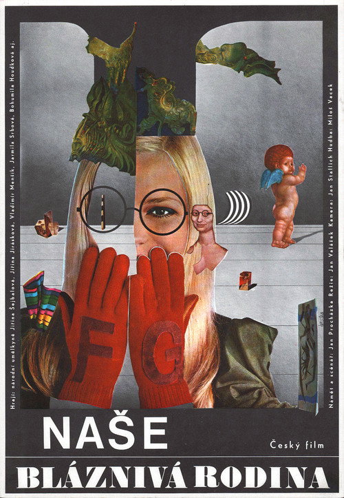 Movie poster for Naše bláznivá rodina (1968)