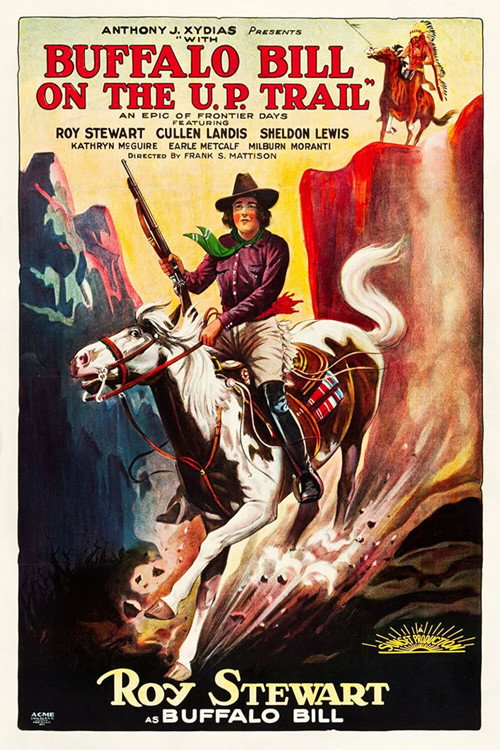 Movie poster for With Buffalo Bill on the U. P. Trail (1926)