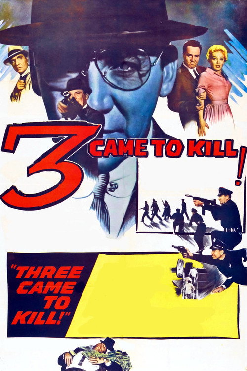 Movie poster for Three Came to Kill (1960)