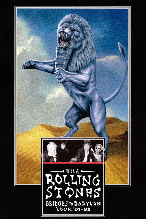Movie poster for The Rolling Stones: Bridges to Babylon Tour '97-98 (1997)