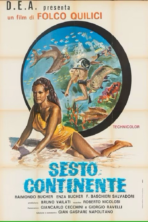 Movie poster for The Sixth Continent (1954)