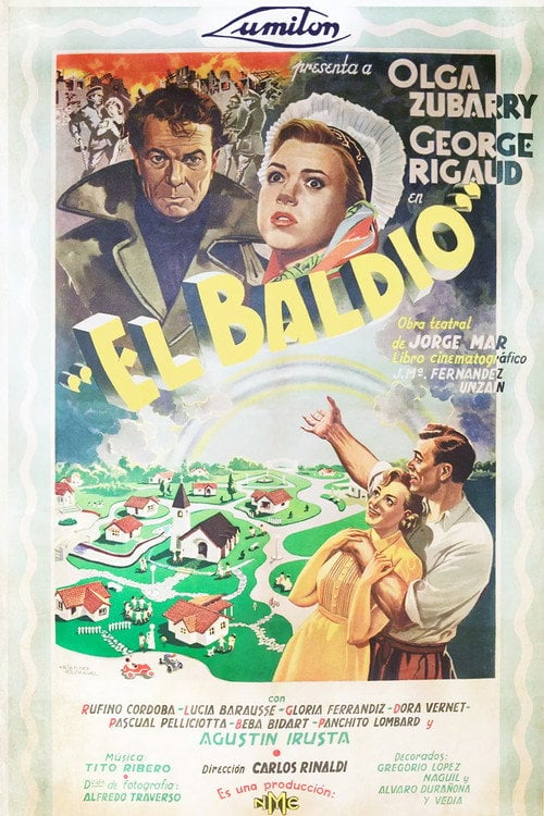 Movie poster for El baldío (1952)