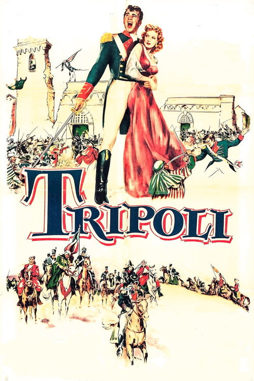 Movie poster for Tripoli (1950)