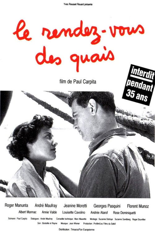 Movie poster for Rendez-vous of the Docks (1955)
