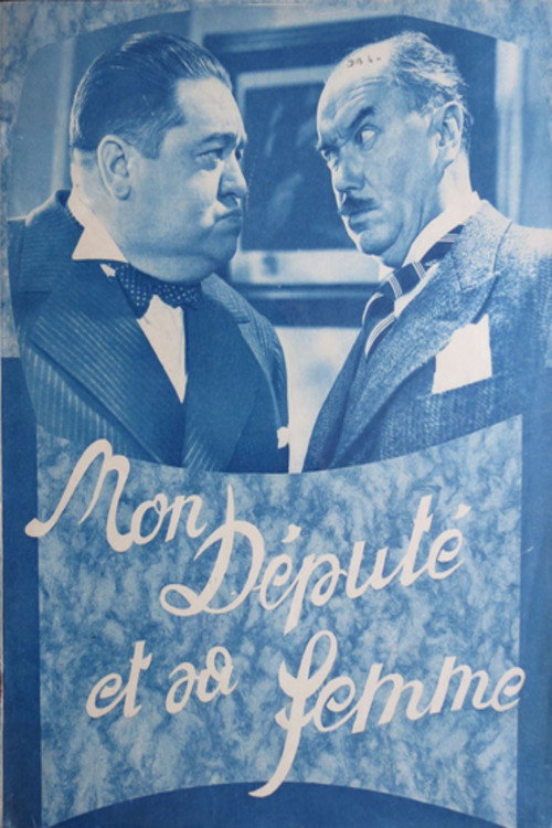 Movie poster for Mon député et sa femme (1937)