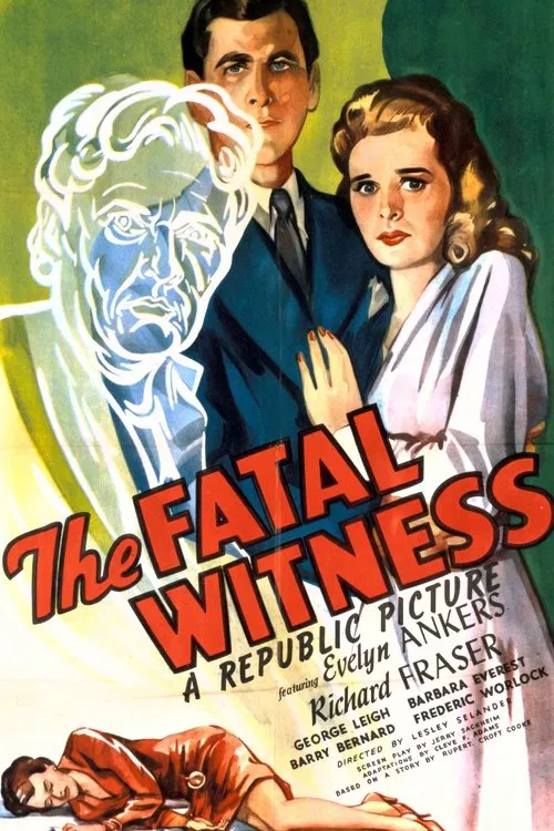 Movie poster for The Fatal Witness (1945)