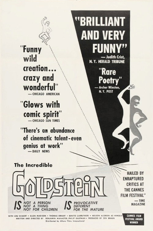 Movie poster for Goldstein (1965)