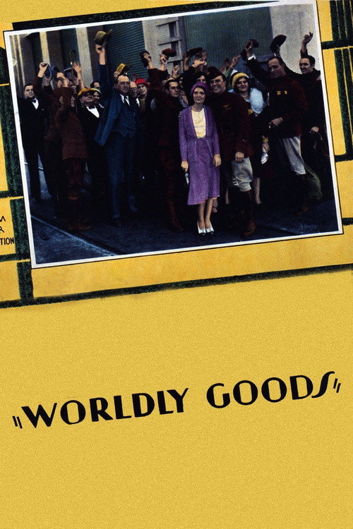 Movie poster for Worldly Goods (1930)