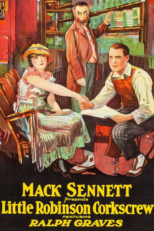 Movie poster for Little Robinson Corkscrew (1924)