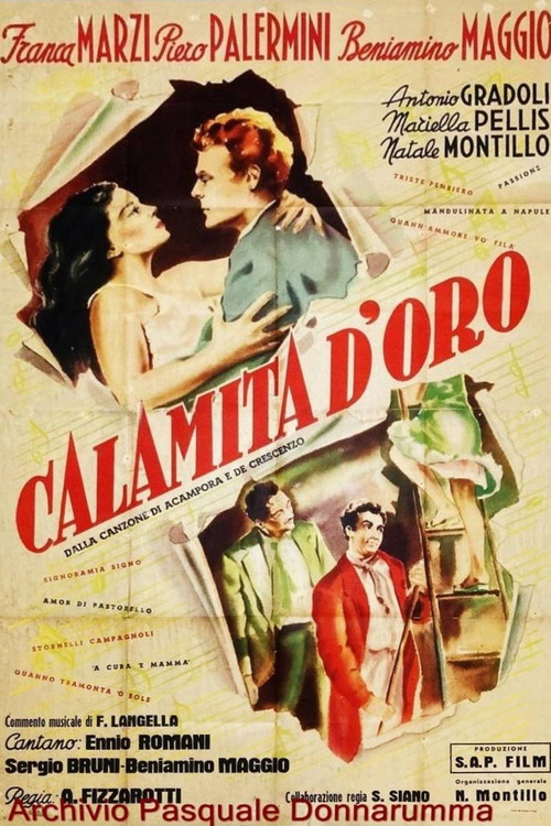 Movie poster for Calamita d'oro (1948)