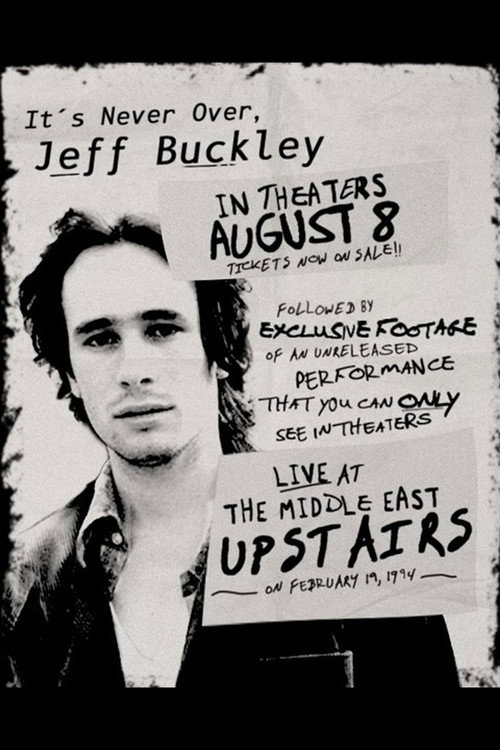 Movie poster for Jeff Buckley: Live at The Middle East (2025)