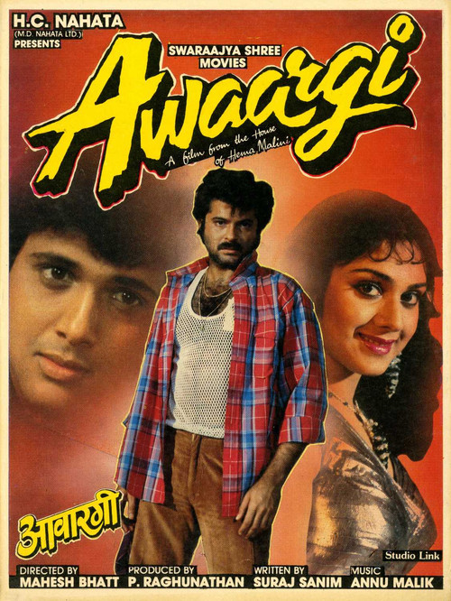 Movie poster for Awaargi (1990)