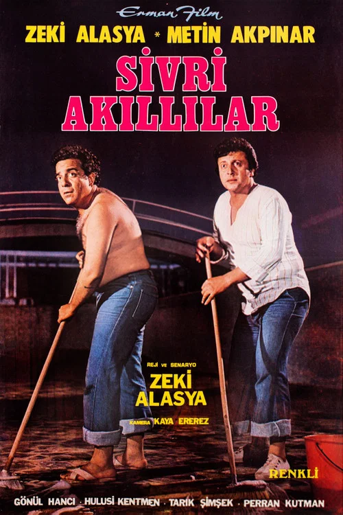 Movie poster for Sivri Akıllılar (1977)