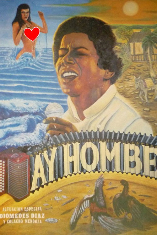Movie poster for Ay Hombe (1984)