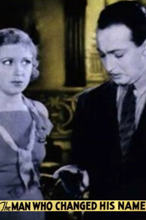 Movie poster for The Man Who Changed His Name (1934)