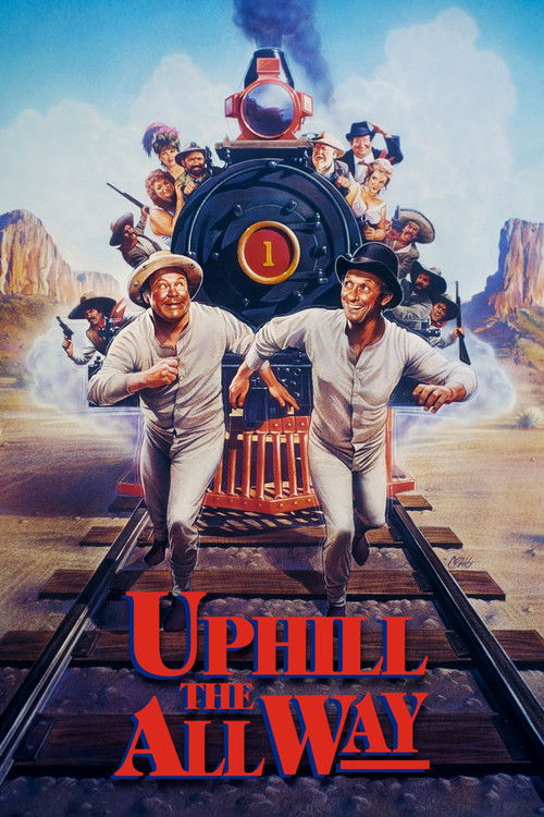 Movie poster for Uphill All the Way (1986)