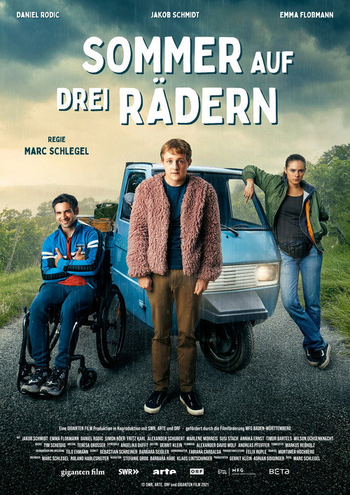 Movie poster for Three Wheels One Summer (2022)