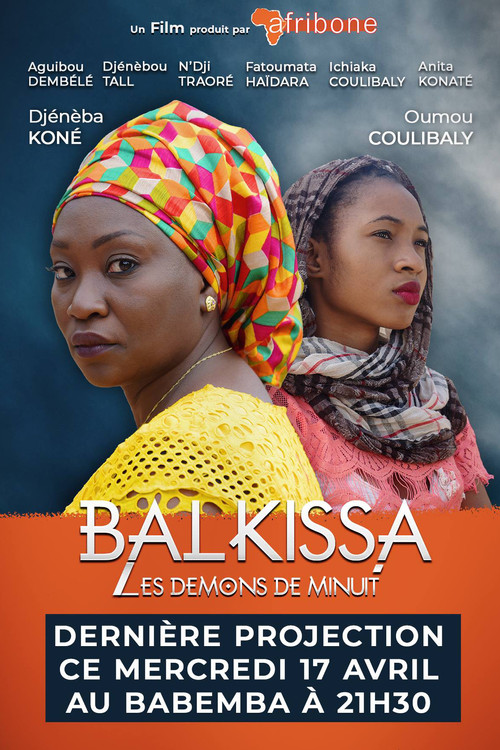 Movie poster for Balkissa, les démons de minuit (2019)