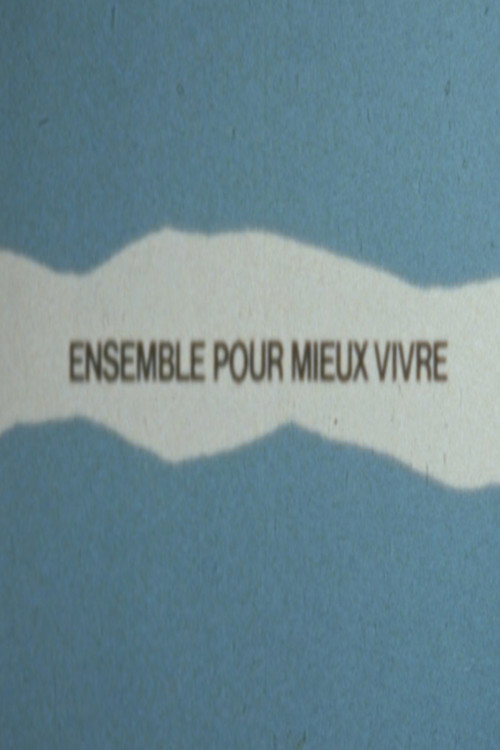 Movie poster for ENSEMBLE POUR MIEUX VIVRE (1977)