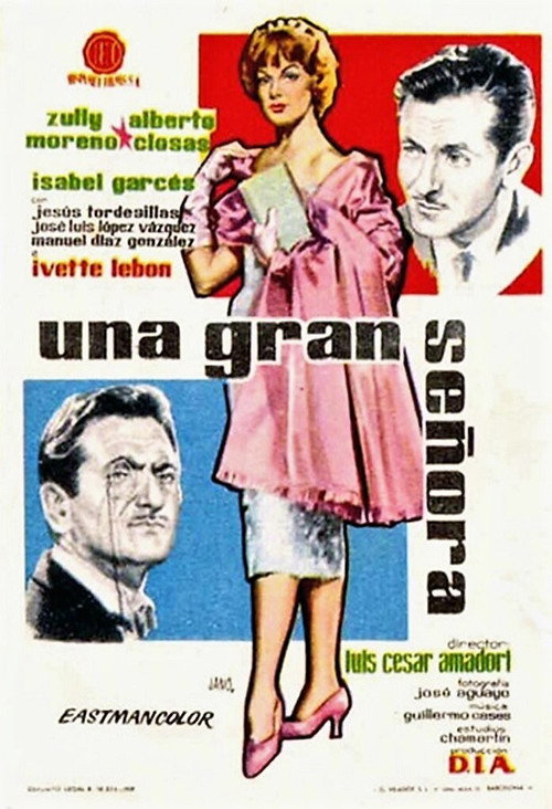 Movie poster for Una gran señora (1959)