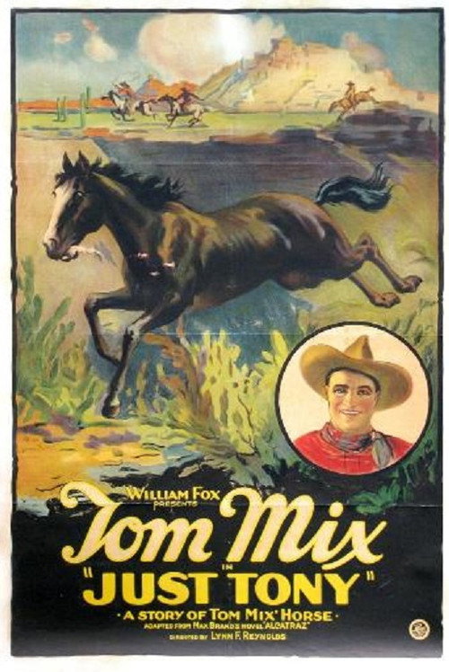 Movie poster for Just Tony (1922)