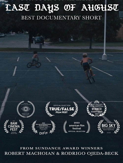 Movie poster for The Last Days of August (2022)