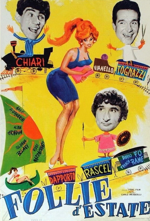 Movie poster for Follie d'estate (1963)