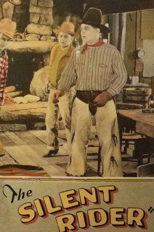 Movie poster for The Silent Rider (1927)