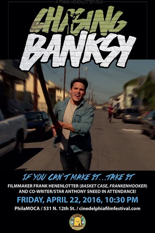Movie poster for Chasing Banksy (2015)