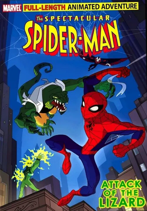 Movie poster for The Spectacular Spider-Man: Attack of the Lizard (2008)