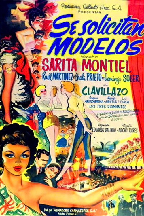 Movie poster for Se solicitan modelos (1954)