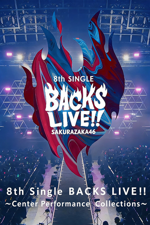 Movie poster for 櫻坂46『Sakurazaka46 8th Single BACKS LIVE!! ～Center Performance Collections～』 (2024)