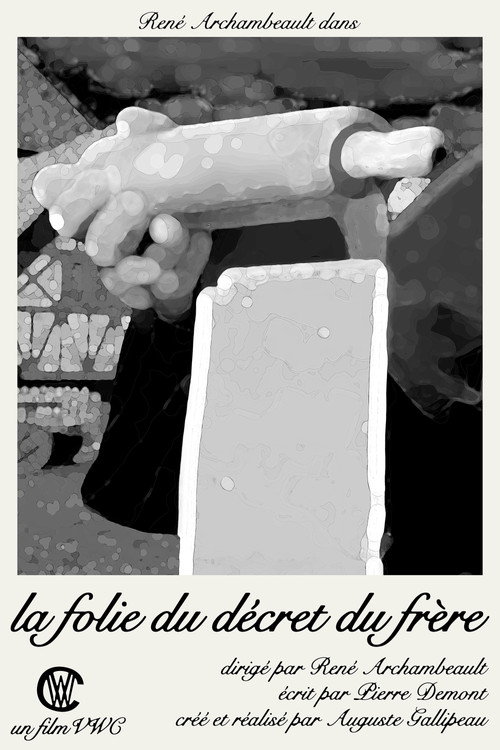 Movie poster for La Folie du Décret du Frère (2021)