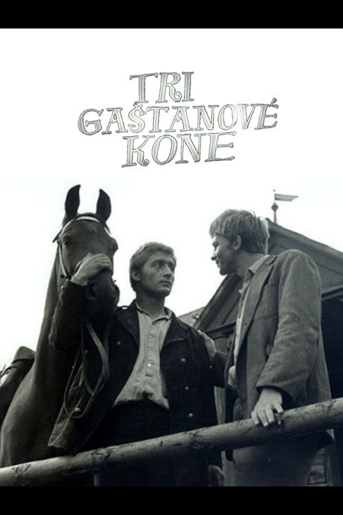 Movie poster for Three Chestnut Horses (1966)