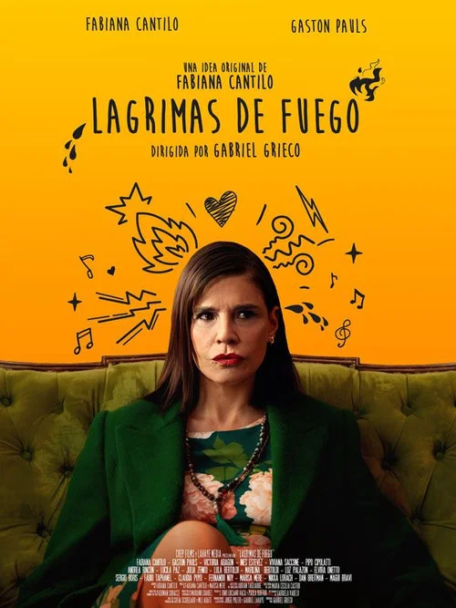 Movie poster for Lágrimas de fuego (2025)