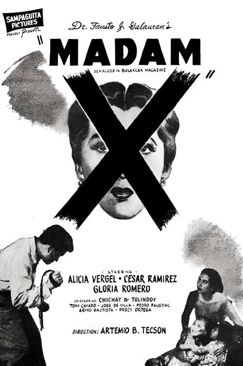 Movie poster for Madame X (1952)