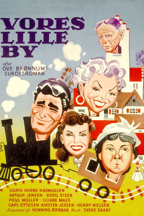 Movie poster for Vores lille by (1954)