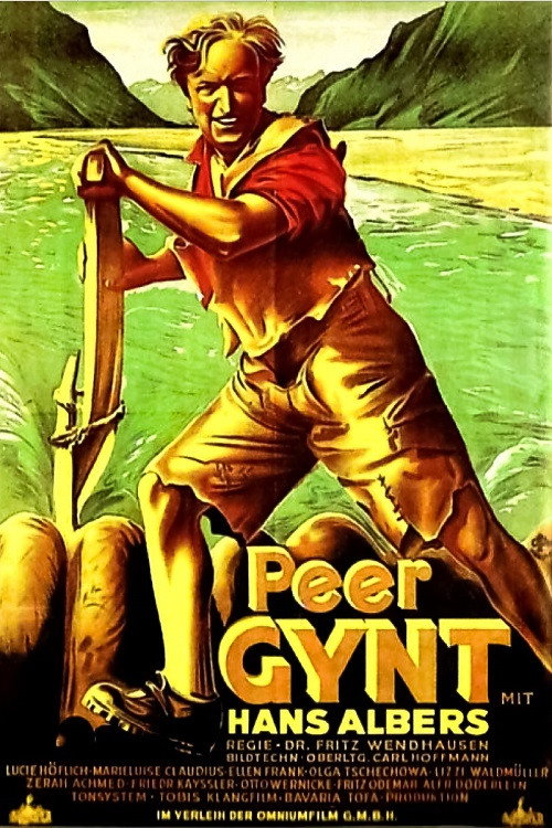 Movie poster for Peer Gynt (1934)