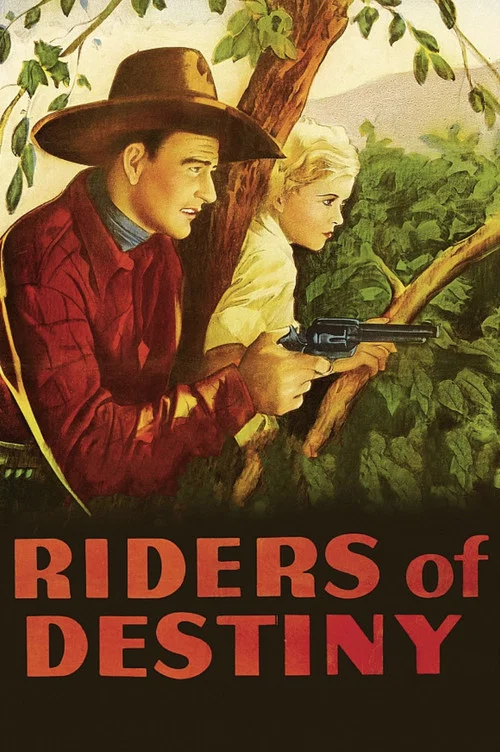 Movie poster for Riders of Destiny (1933)